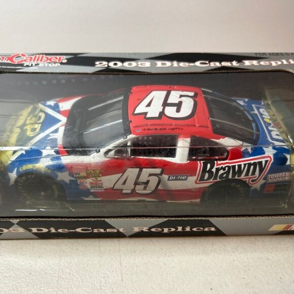 Kyle Petty #45 Georgia Pacific Brawny Die Cast 1:24 Scale Car NASCAR 2003 Dodge - Picture 2 of 12